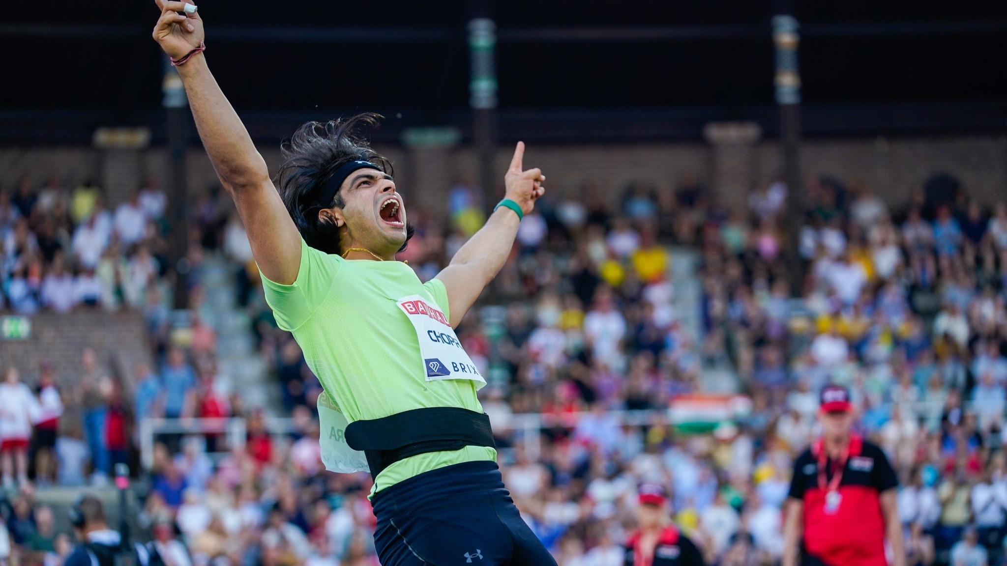 Neeraj Chopra sets new national record at Stockholm, clinches silver