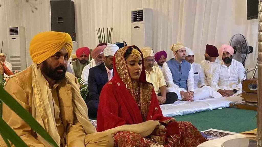Punjab CM Bhagwant Mann gets married
