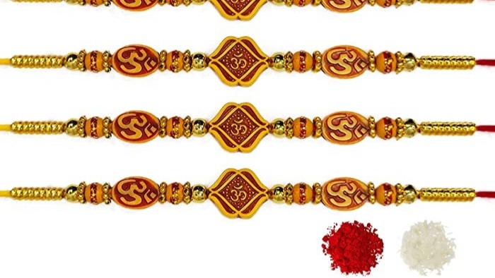 Offer Price S$ 33.13: Rakhi Family set (6 piece Rakhi)