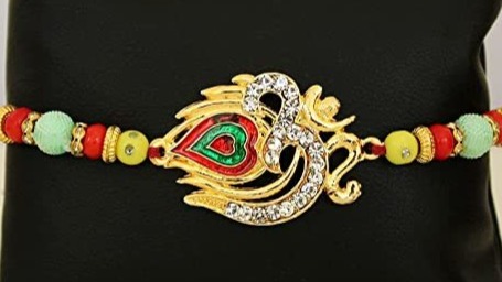 Offer Price S$ 38.82: Om Rakhi Bracelet for Brother