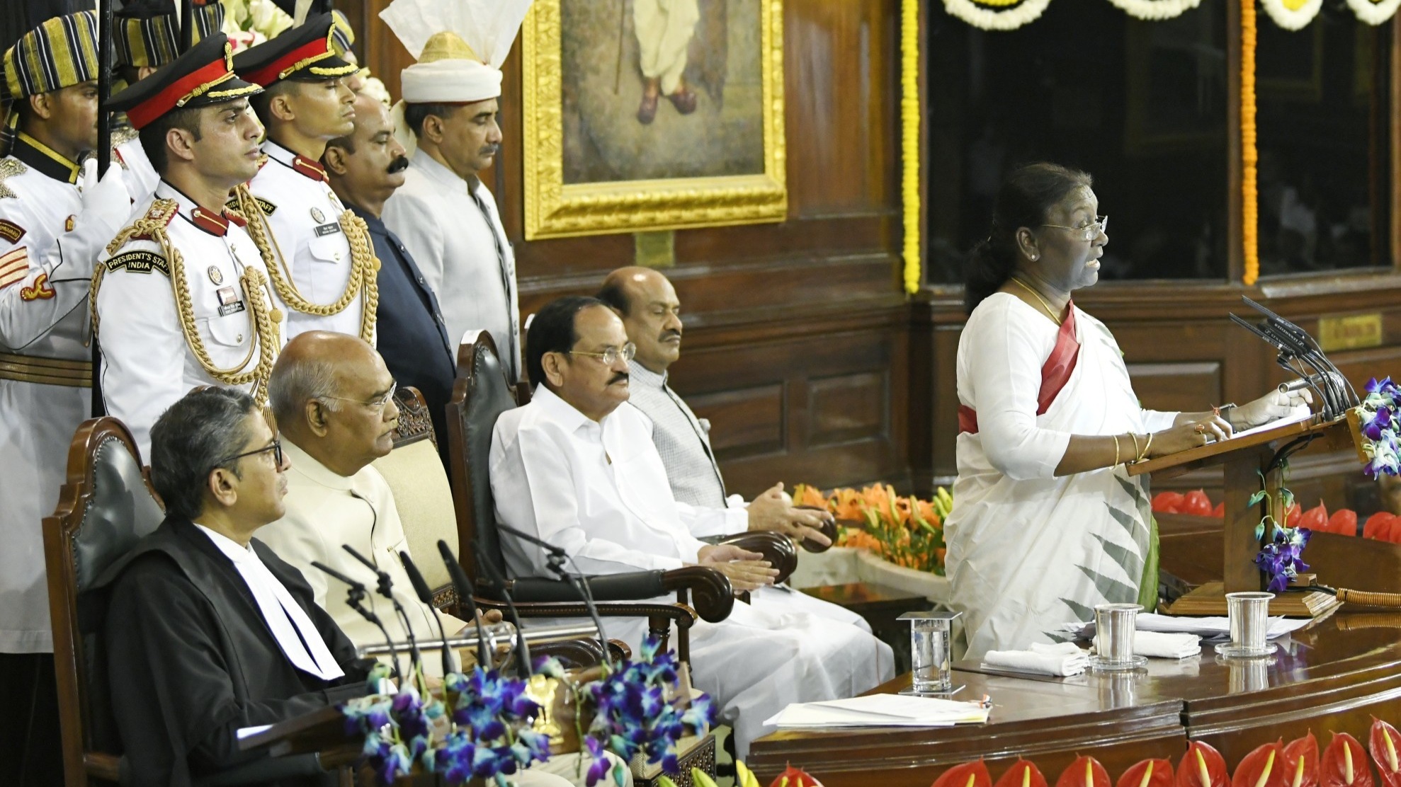 Droupadi Murmu takes oath as new President of India