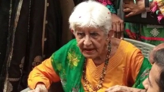 Nonagenarian Indian goes back to her Pakistan home after 75 years