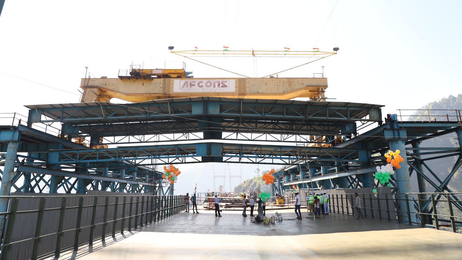 World’s highest single-arch rail bridge over Chenab completed