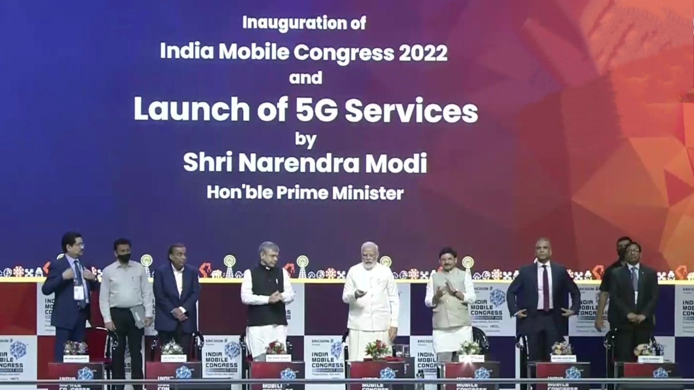 Modi launches 5G services in India