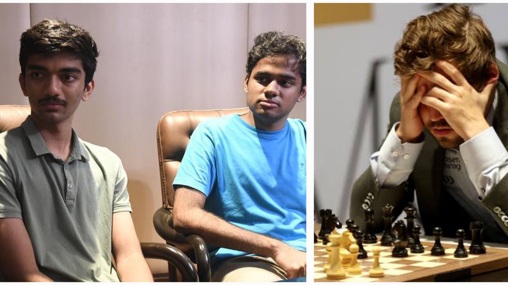 Young Indian Grandmasters Erigaisi, Gukesh beat world champion Magnus Carlsen in online chess tournament