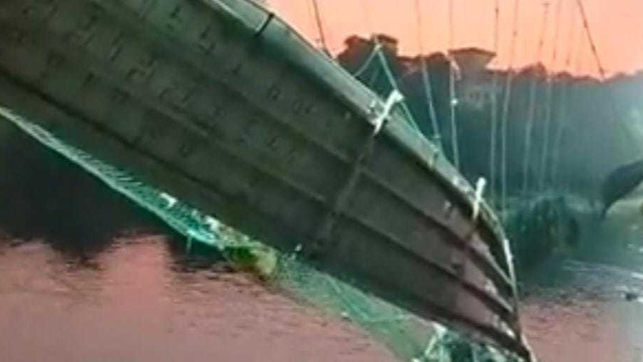 Cable bridge collapses in Gujarat; death toll rises to 141