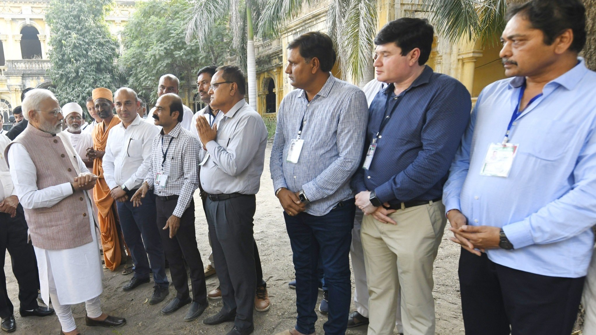 PM Modi visits Morbi to meet bridge tragedy survivors