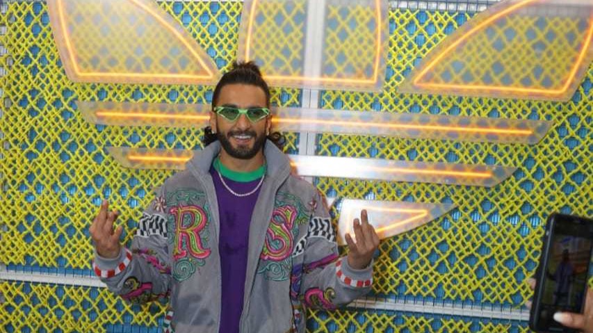 Ranveer launches Adidas’ new retail arm in Delhi