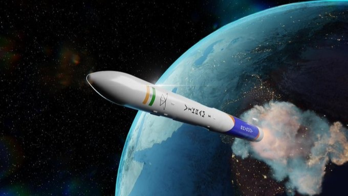 Space tech firm Skyroot launches India’s first privately-built rocket