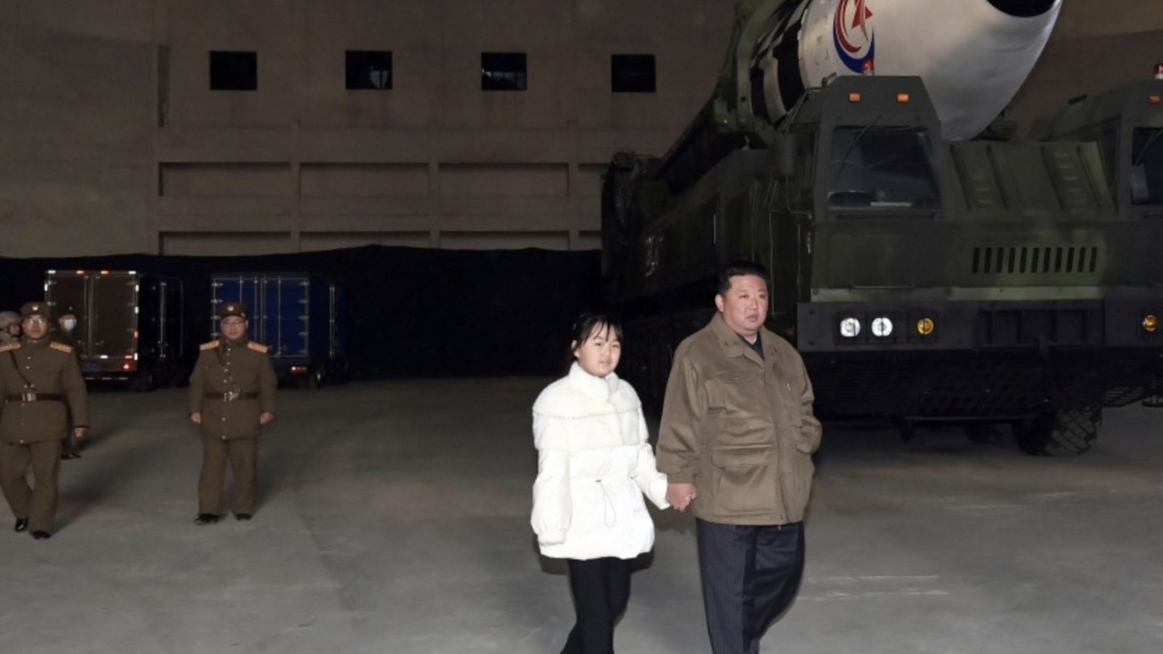 Kim Jong-un reveals his daughter during nuclear missile test: Reports