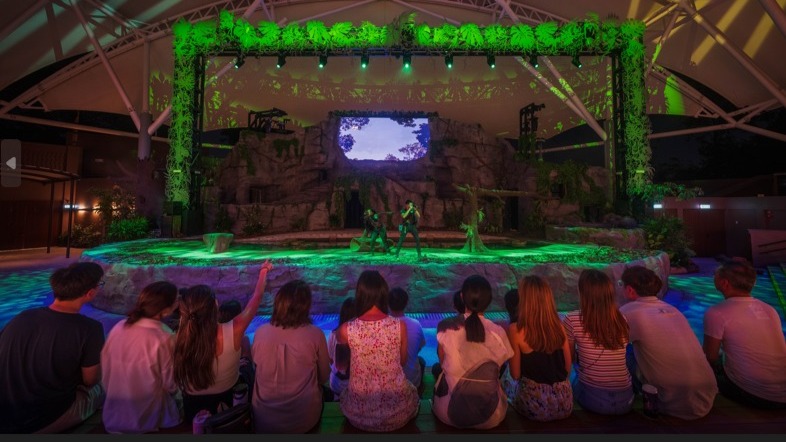 New amphitheatre, presentation for Singapore’s Night Safari
