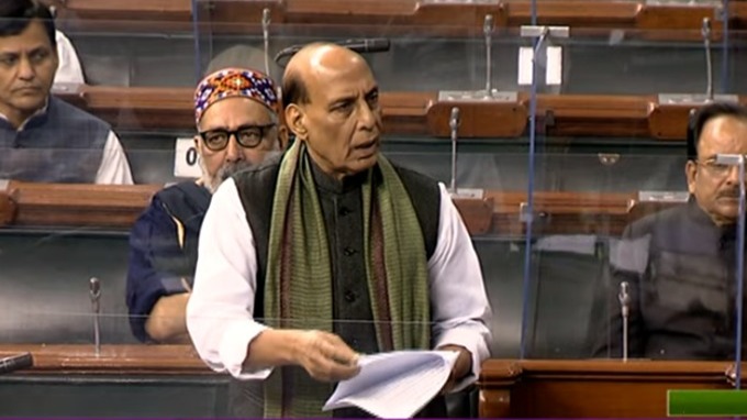Rajnath holds key meet on Tawang clashes, addresses Parliament