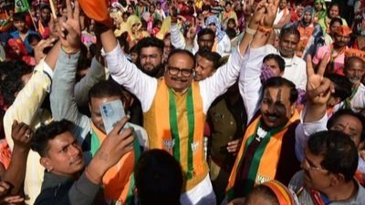 My life path led me from school to politics: Brajesh Pathak