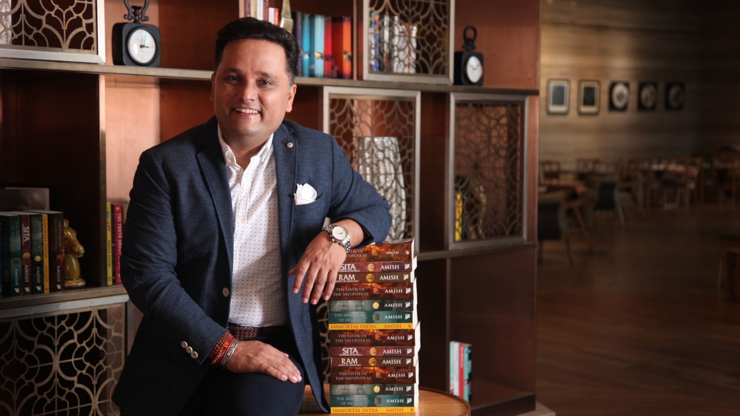 My writings are the blessings of Lord Shiva: Amish Tripathi
