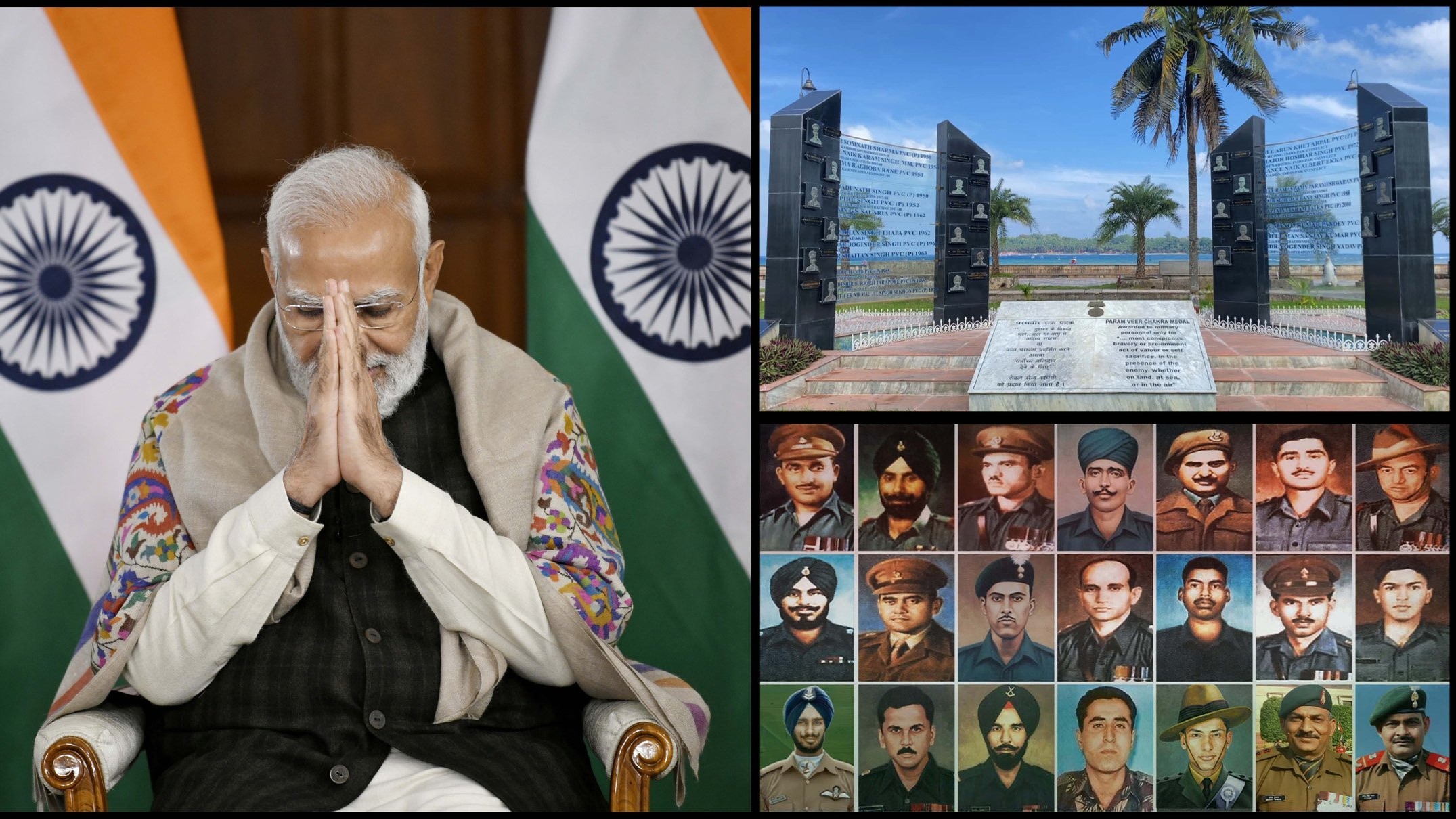 PM Modi names 21 Andaman islands after Param Vir Chakra awardees