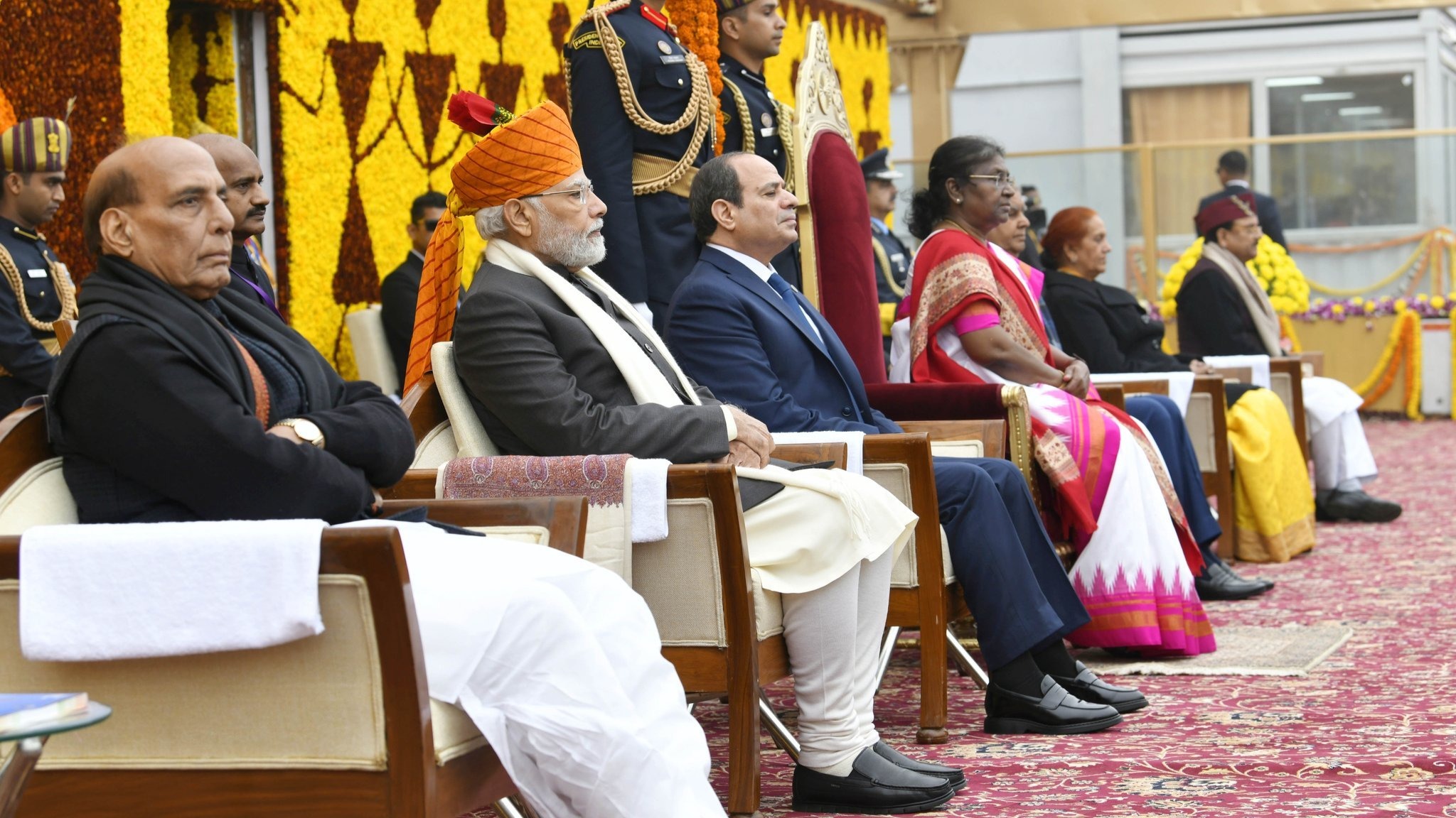 India celebrates 74th Republic Day event with Egypt President as chief guest
