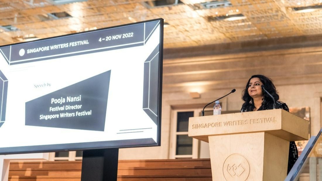 Pooja Nansi to helm Singapore Writers Festival 2023