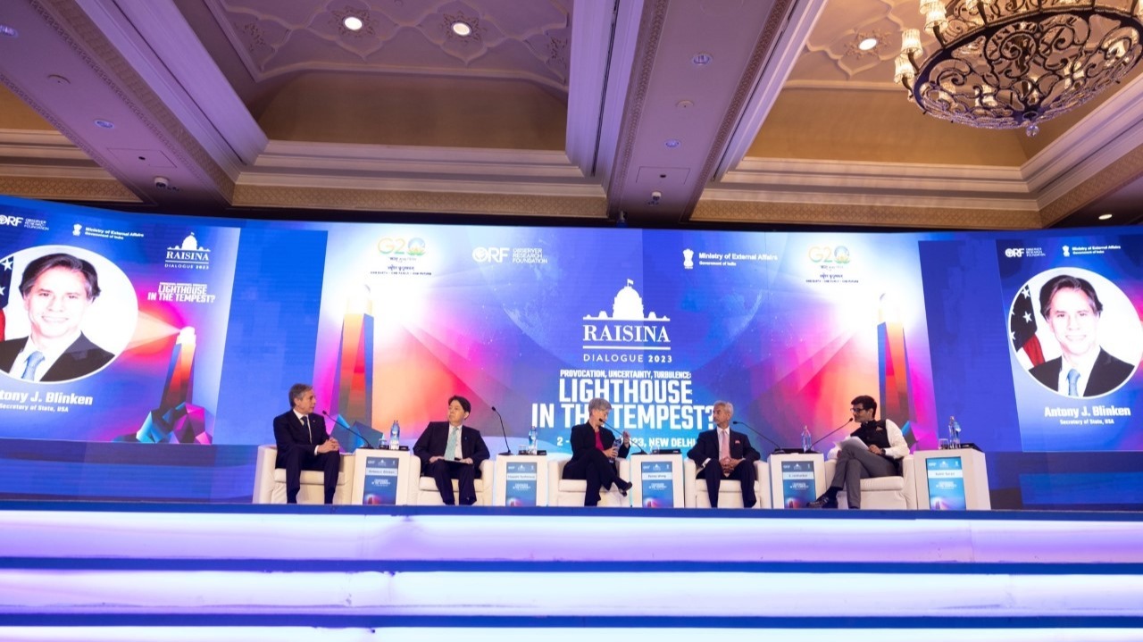 Quad ministers review maritime security