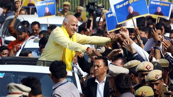 AAP’s Manish Sisodia gets 14-day judicial custody