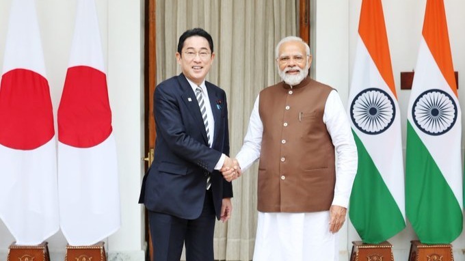 Japan PM Fumio Kishida arrives in India; set to discuss defense, tech deals
