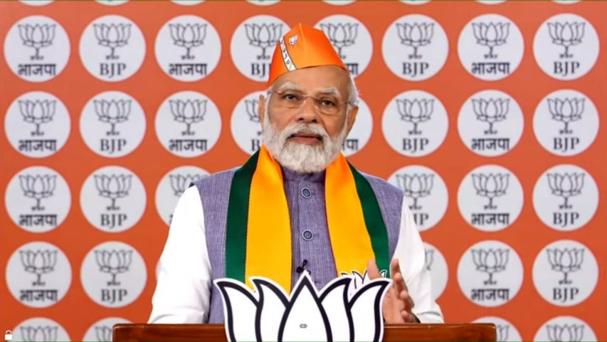 BJP Foundation Day: Inspired by Lord Hanuman, says Modi
