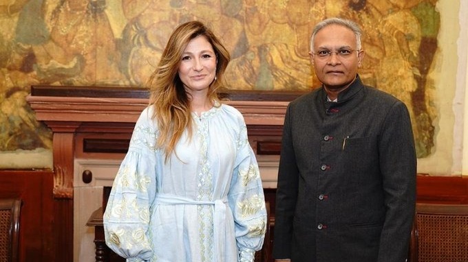 Ukraine minister on India visit extends invite to PM Modi