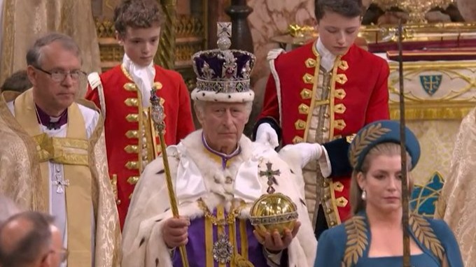 King Charles coronation 2023: New British monarch crowned in grand ceremony at Westminster Abbey