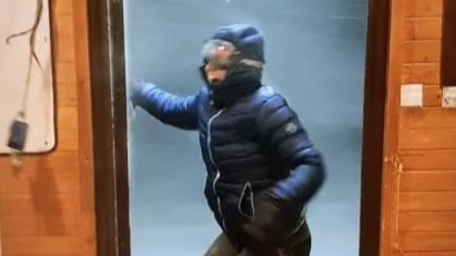 WATCH: Viral video of man struggling to close door in Antarctic storm