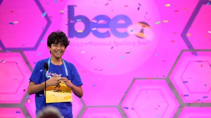 Meet Indian-American Dev Shah, 2023 Scripps Spelling Bee champion