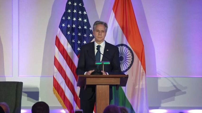 Indian-American diaspora growing stronger every day: US Secretary of State Anthony Blinken