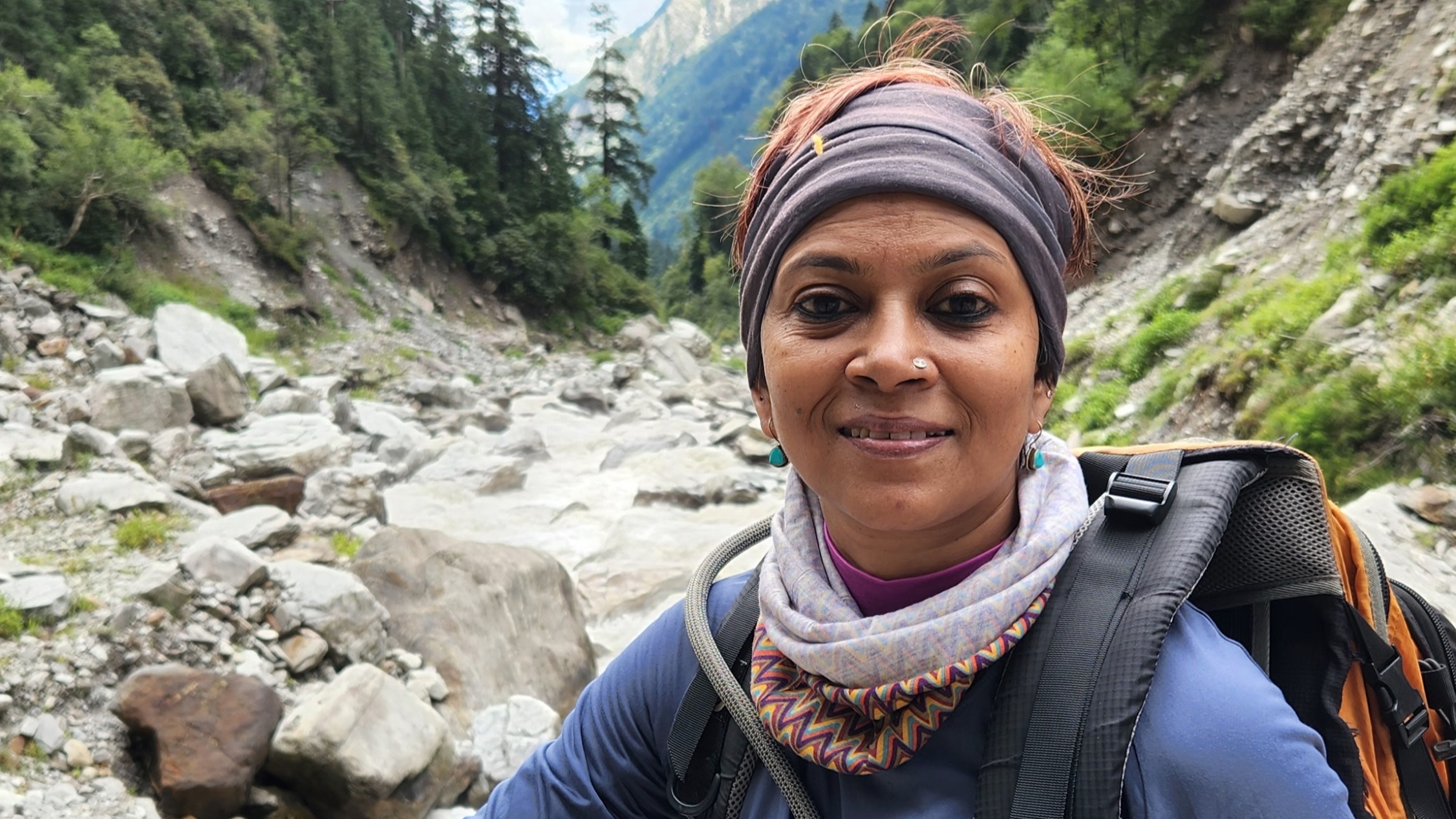 We want to introduce as many people as possible to the mountains, the outdoors, says Anusha Subramanian