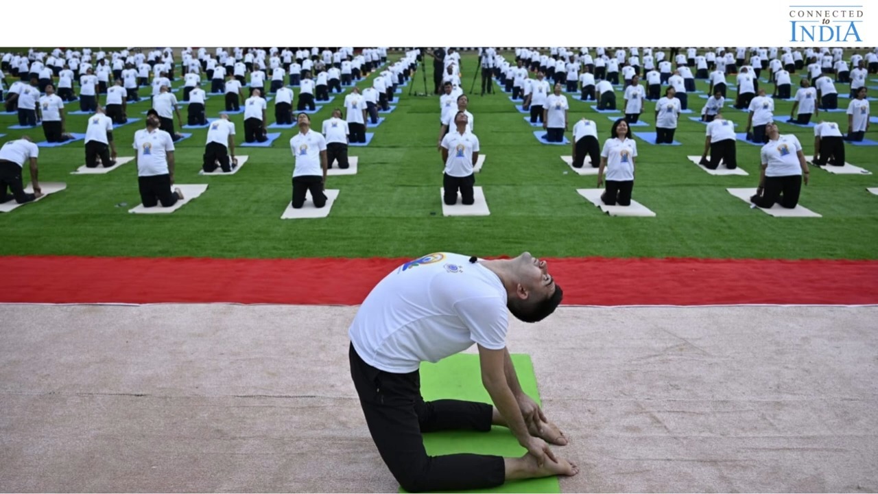 WATCH: Millions of people in India and across the globe celebrate Yoga Day