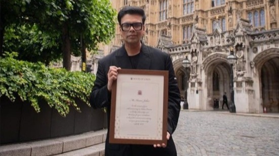 Karan Johar honoured at UK Parliament; completes 25 years in film industry