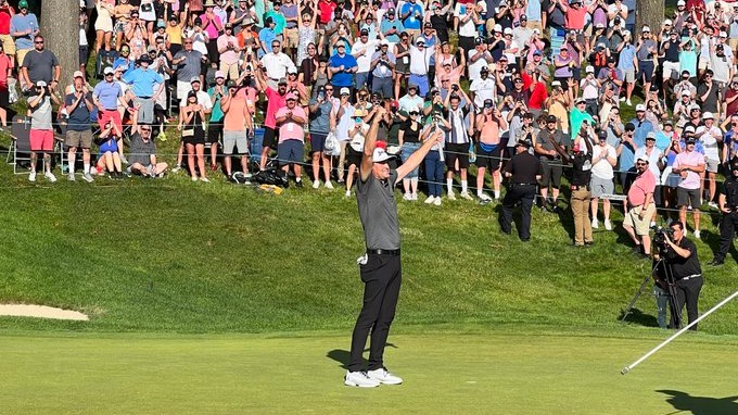 New England golfer Keegan Bradley fulfills childhood dream with Travelers’ Championship win