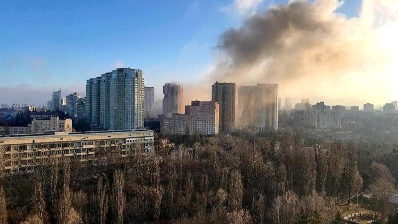 Russia initiated air attack on Kyiv, but drones were shot down, says Ukraine