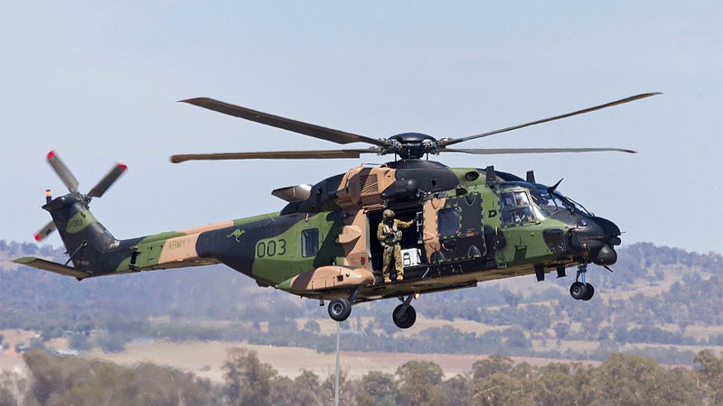 Australian helicopter crash: Four army aircrew members declared dead