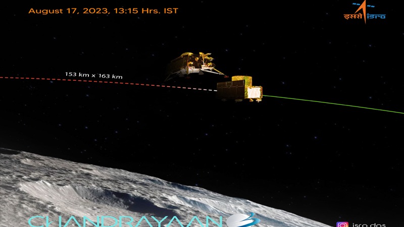 Chandrayaan-3 ready to touch lunar surface, lander separated from propulsion module