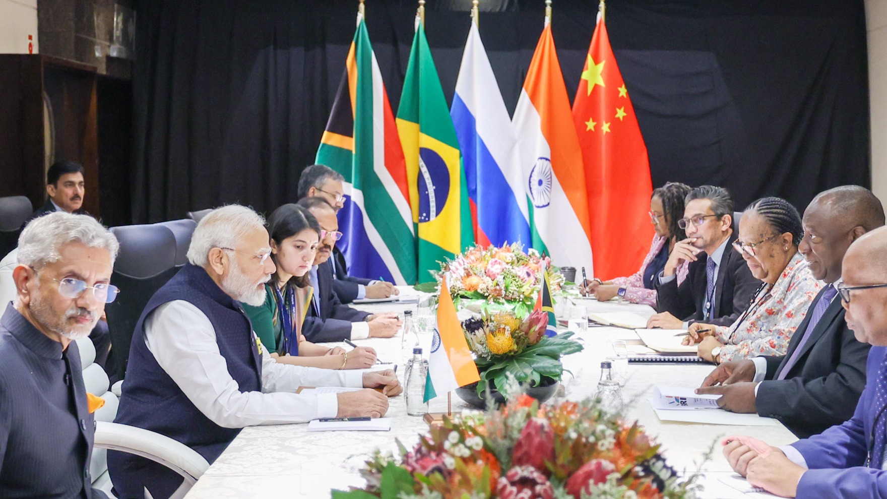 BRICS: South African Prez Cyril Ramaphosa extends full support to India’s G20 Presidency during meeting with Narendra Modi