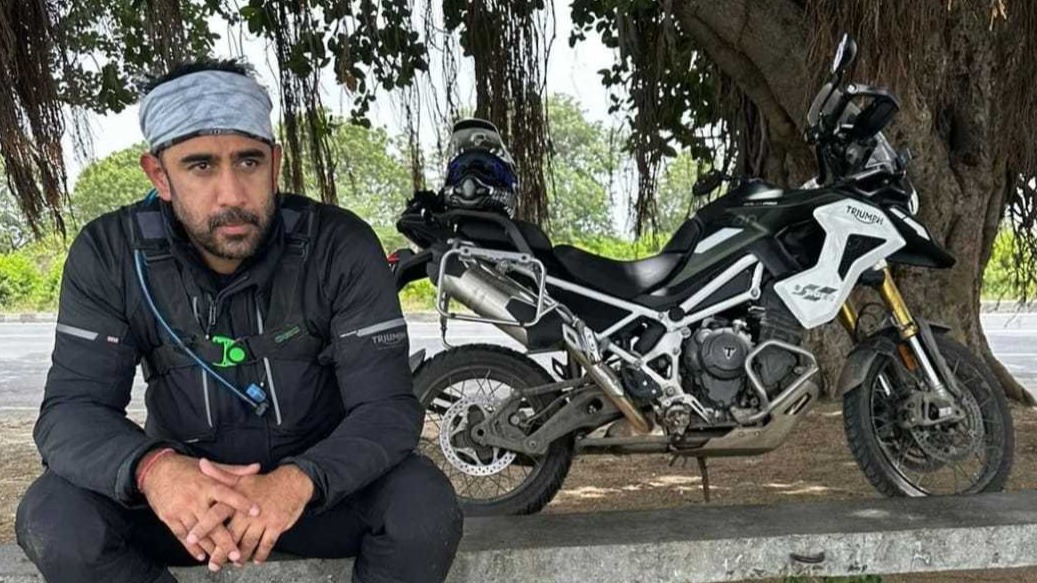 Biking keeps you strong, says Bollywood actor Amit Sadh on his 7,000km Mumbai-Leh motorcycle trip