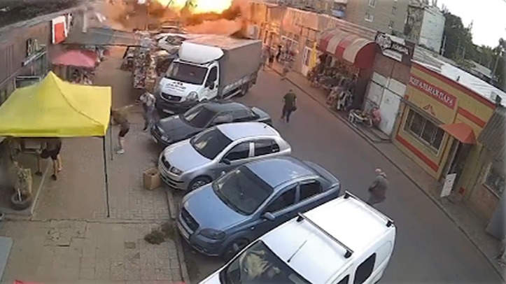 Ukraine: Child among 17 dead in suspected Russian missile strike in Kostyantynivka marketplace