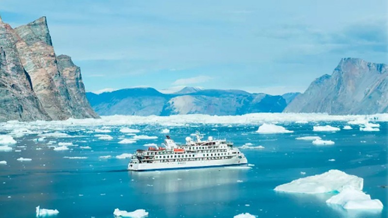 Three COVID-19 passengers among 206 people stuck in cruise ship grounded off Greenland