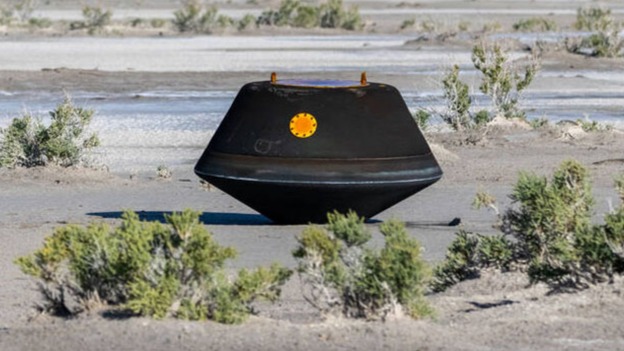 NASA brings first asteroid sample to Earth