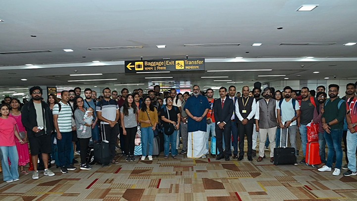 Operation Ajay: First flight carrying 212 stranded Indians arrives in India from war-torn Israel