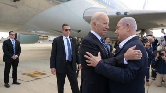 Joe Biden meets Benjamin Netanyahu, says attack on Gaza hospital ‘appears to be done by other team’