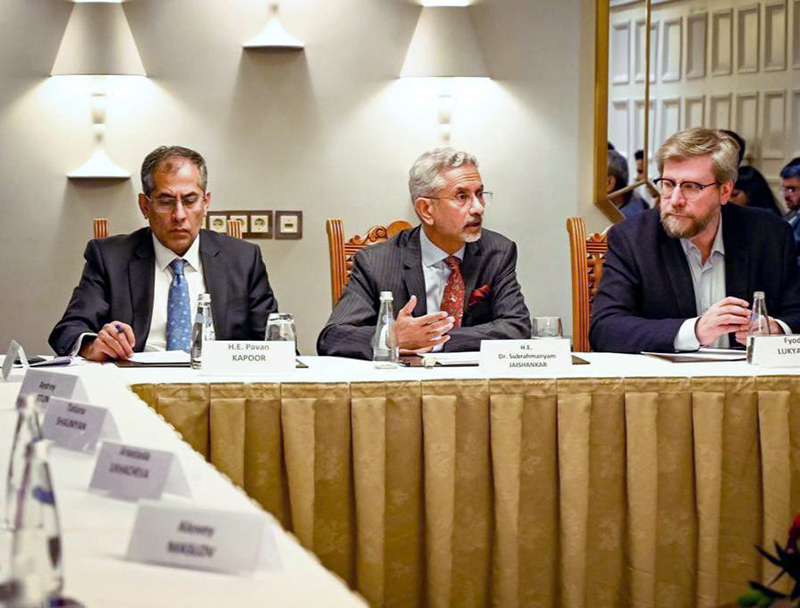 Indian EAM Jaishankar discusses connectivity, multilateralism, big power competition during meeting with Russian strategic community