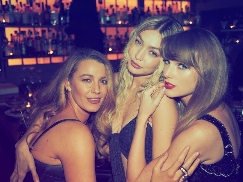 Taylor Swift celebrates 34th birthday with friends Gigi Hadid, Blake Lively, Jack Antonoff