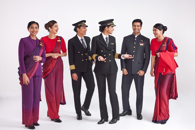 Air India: Airline unveils Manish Malhotra-designed uniforms for cabin, cockpit crew members
