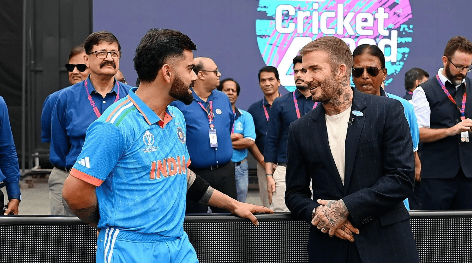 Lucky To Witness History says David Beckham as Virat Kohli Scores 50th ODI Hundred