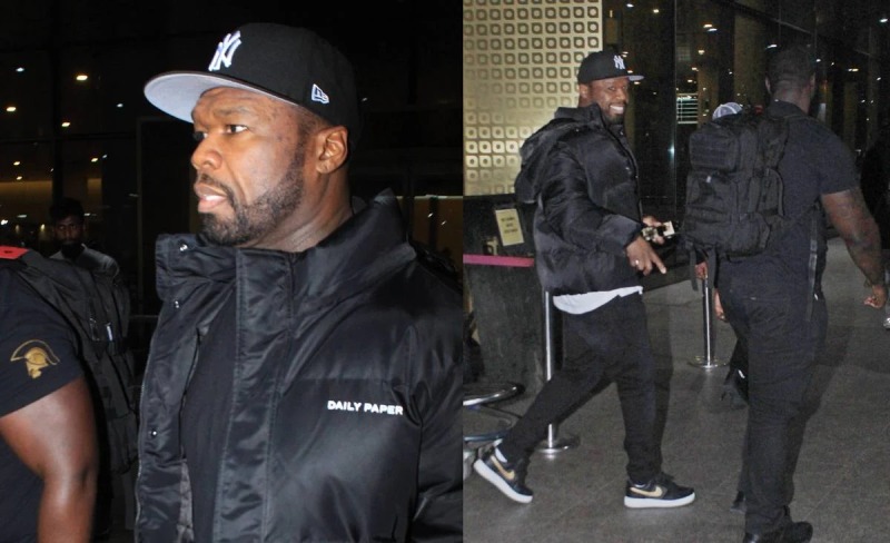 Rapper-actor 50 Cent arrives in Mumbai for Final Lap Tour 2023 concert