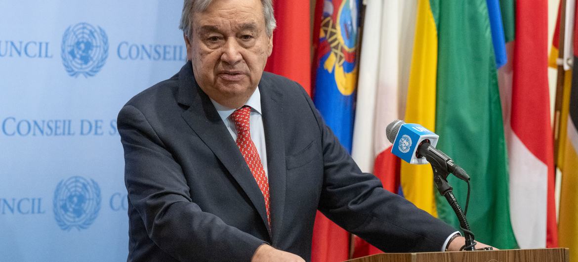 Hopes for a sustainable planet must not ‘melt away’, says UN Chief Antonio Guterres